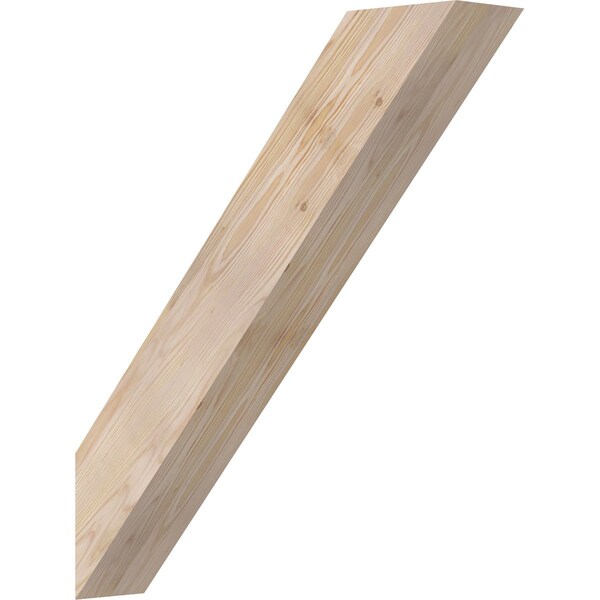 Ekena Millwork 5 1/2"W x 28"D x 32"H Traditional Smooth Knee Brace, Douglas Fir BRC06X28X32TRA00SDF - main